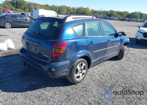 2005 Pontiac Vibe z USA, uszkodzony, nr VIN 5Y2SL63805Z414662